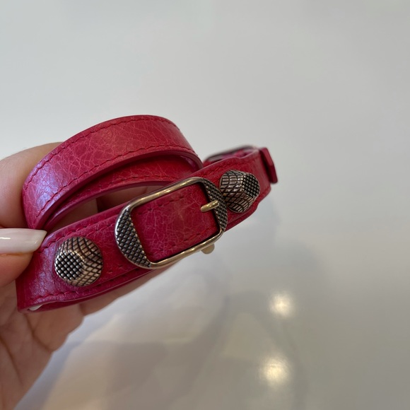 Balenciaga leather wrap bracelet - Picture 3 of 6